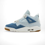 Medial side view of the Air Jordan 4