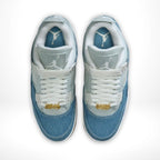 Top-down view of the Air Jordan 4