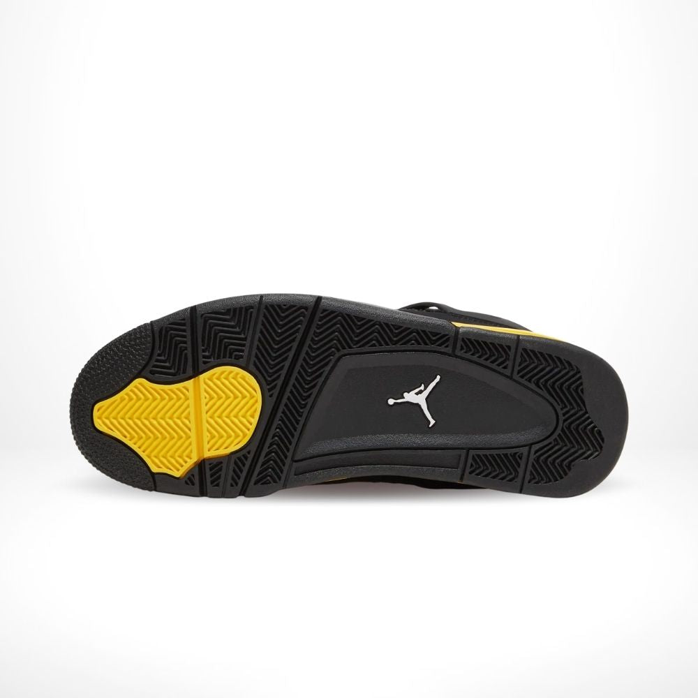 Bottom view of the Air Jordan 4