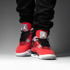 On feet