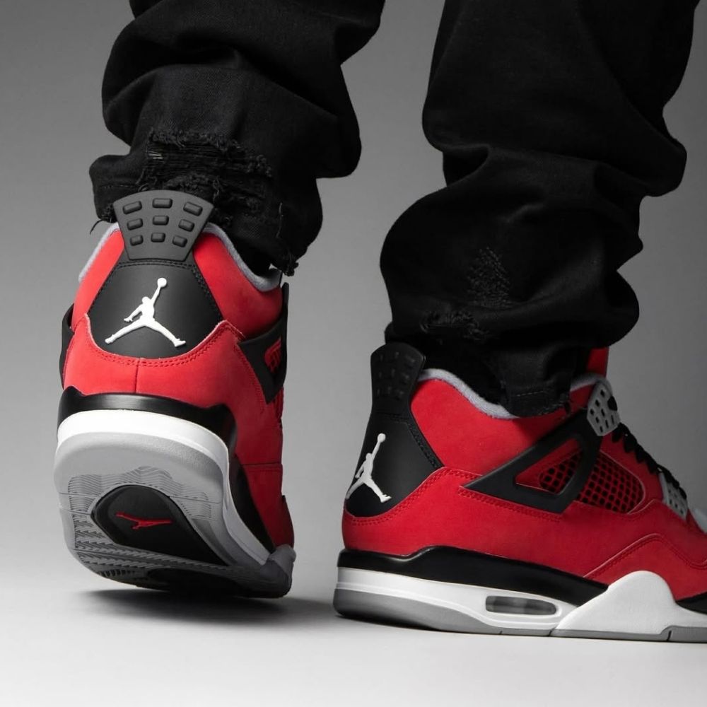 On feet