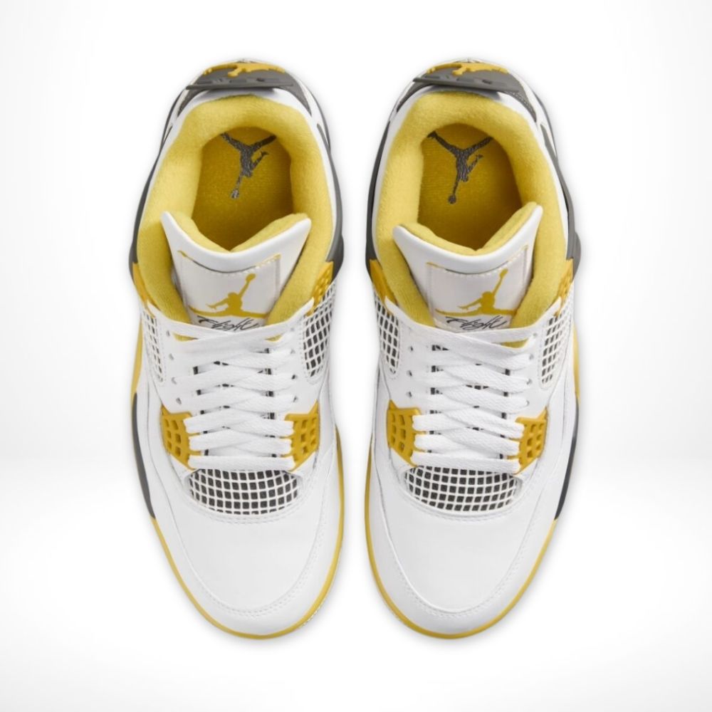 Top view of Air Jordan 4