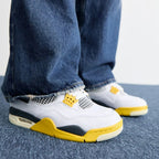 Real lifestyle image of Air Jordan 4