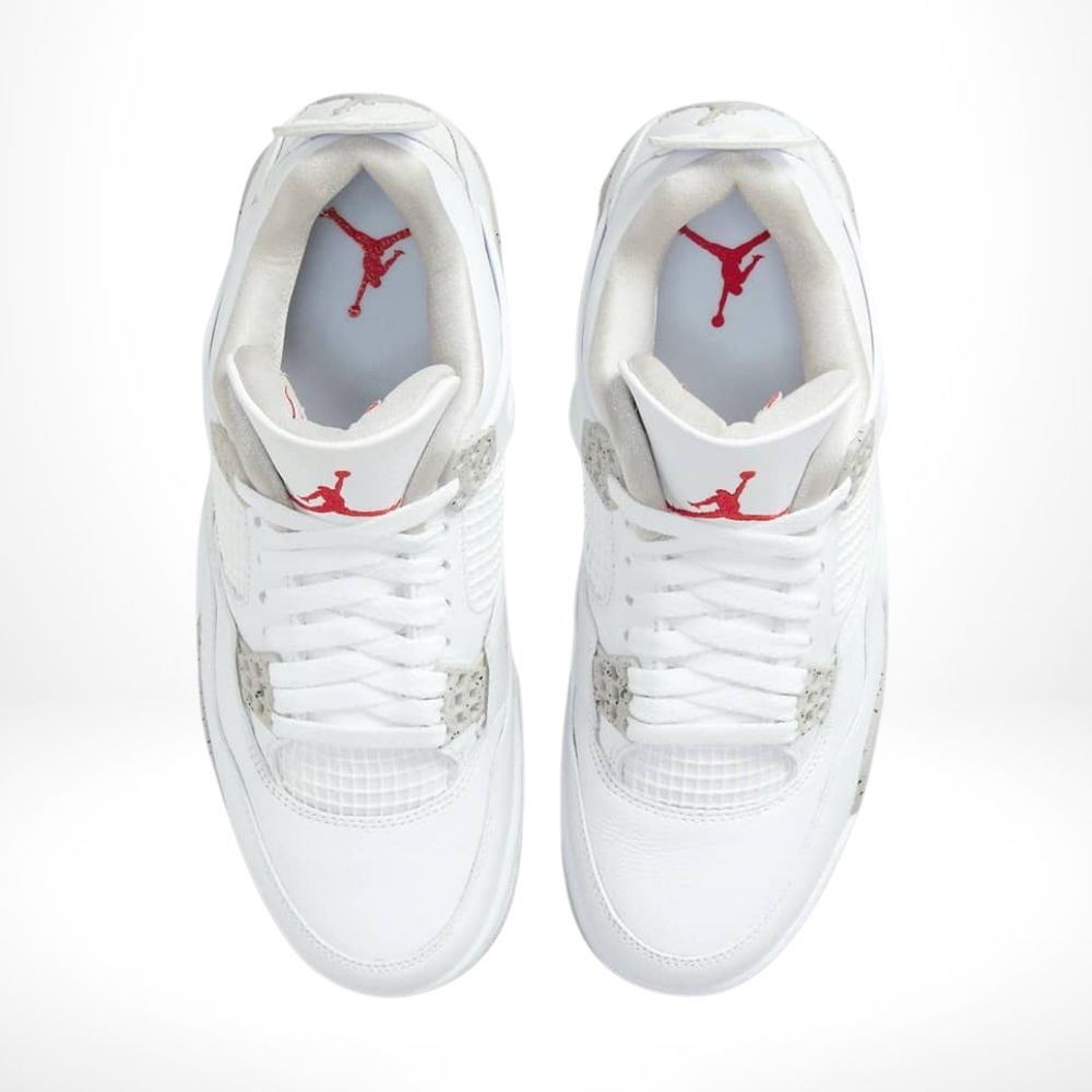 Top view of Air Jordan 4