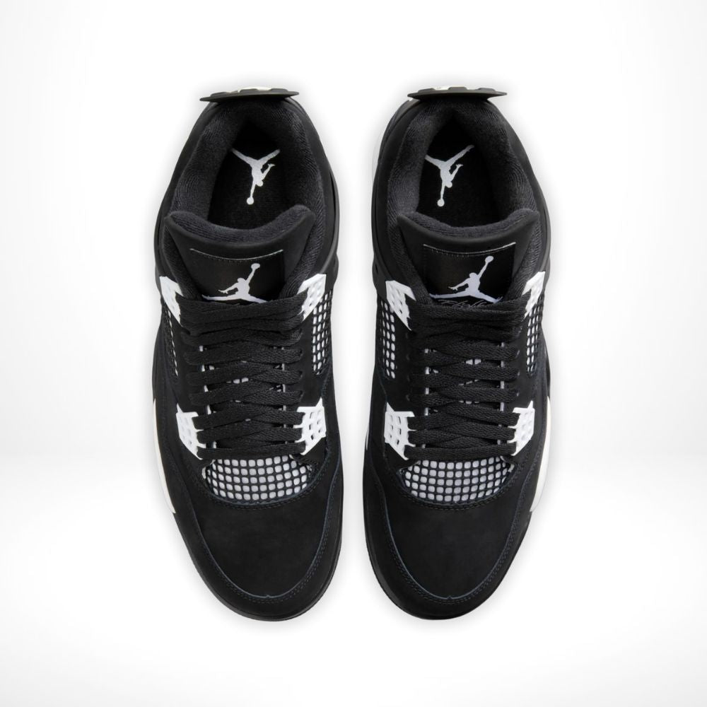 Top-down view of the Air Jordan 4