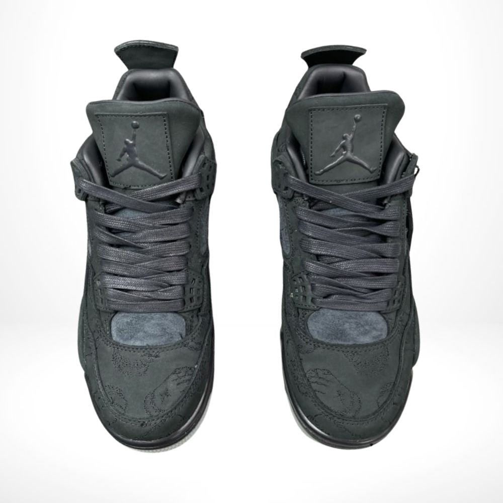 Top-down view of the Air Jordan 4