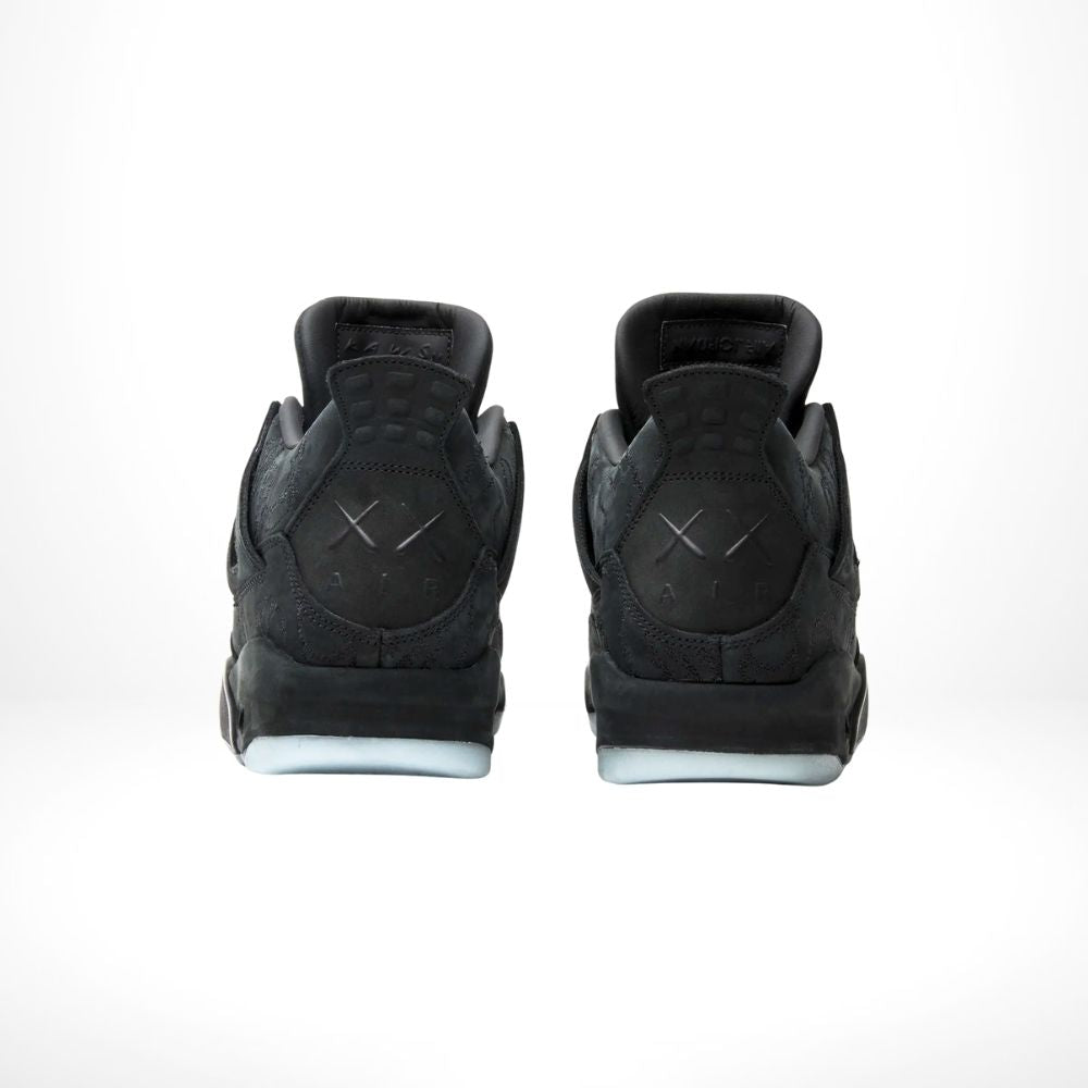 Rear view of the Air Jordan 4