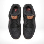 Top-down view of the Air Jordan 4