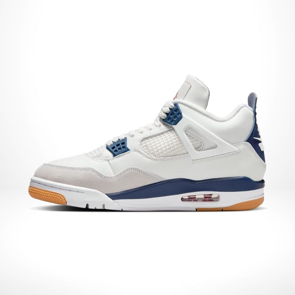 Medial side view of the Air Jordan 4