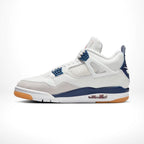 Medial side view of the Air Jordan 4