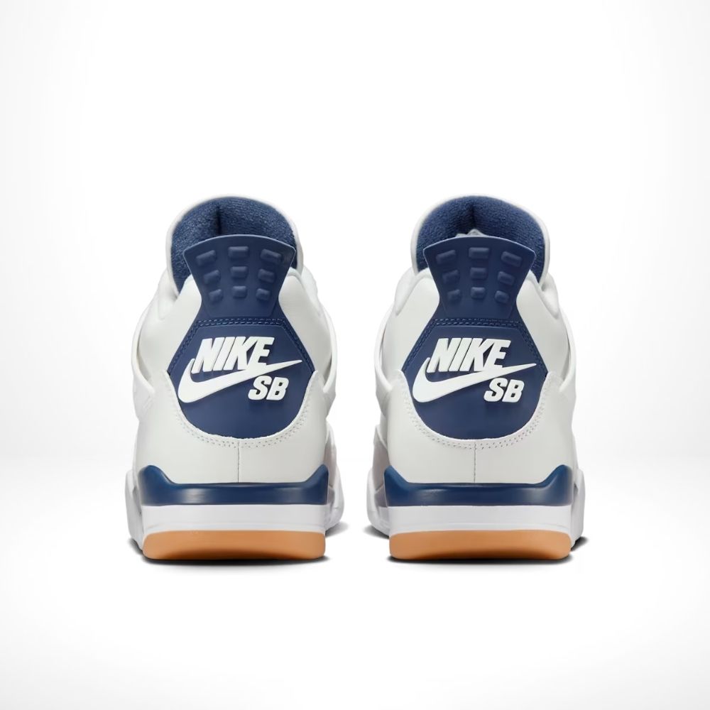 Rear view of the Air Jordan 4
