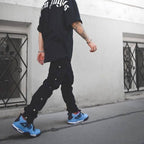Real lifestyle image of Air Jordan 4