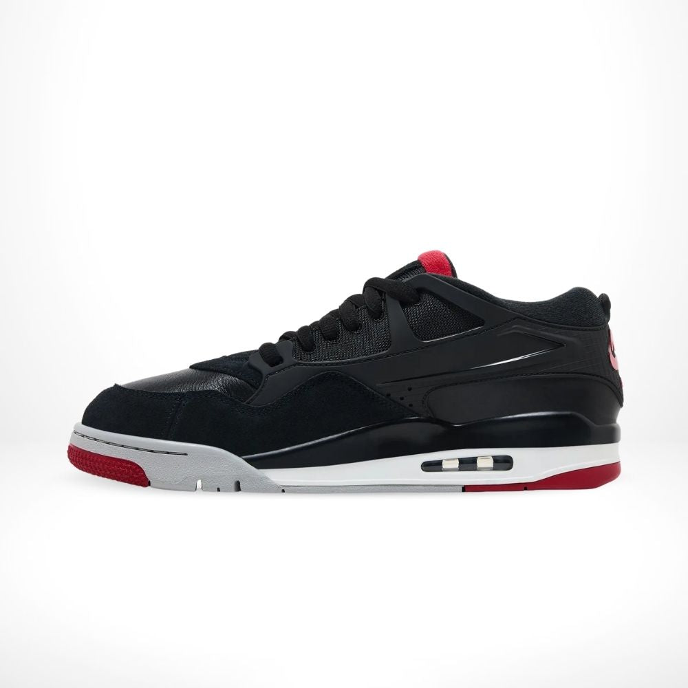Medial side view of the Air Jordan 4