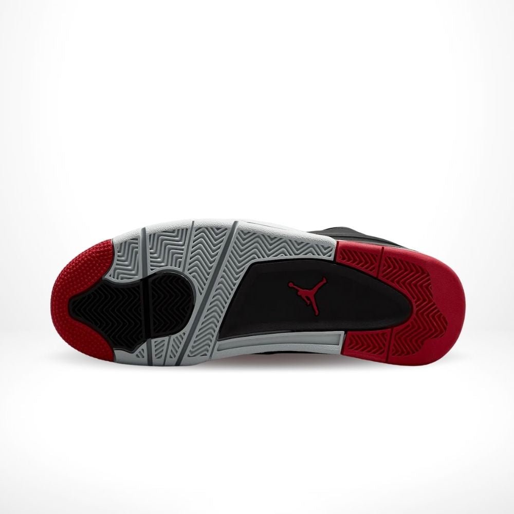 Bottom view of the Air Jordan 4