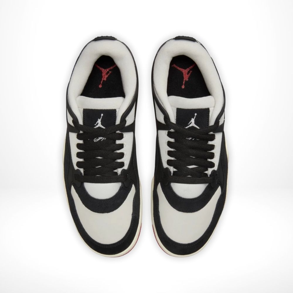 Top-down view of the Air Jordan 4