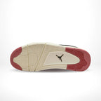 Bottom view of the Air Jordan 4