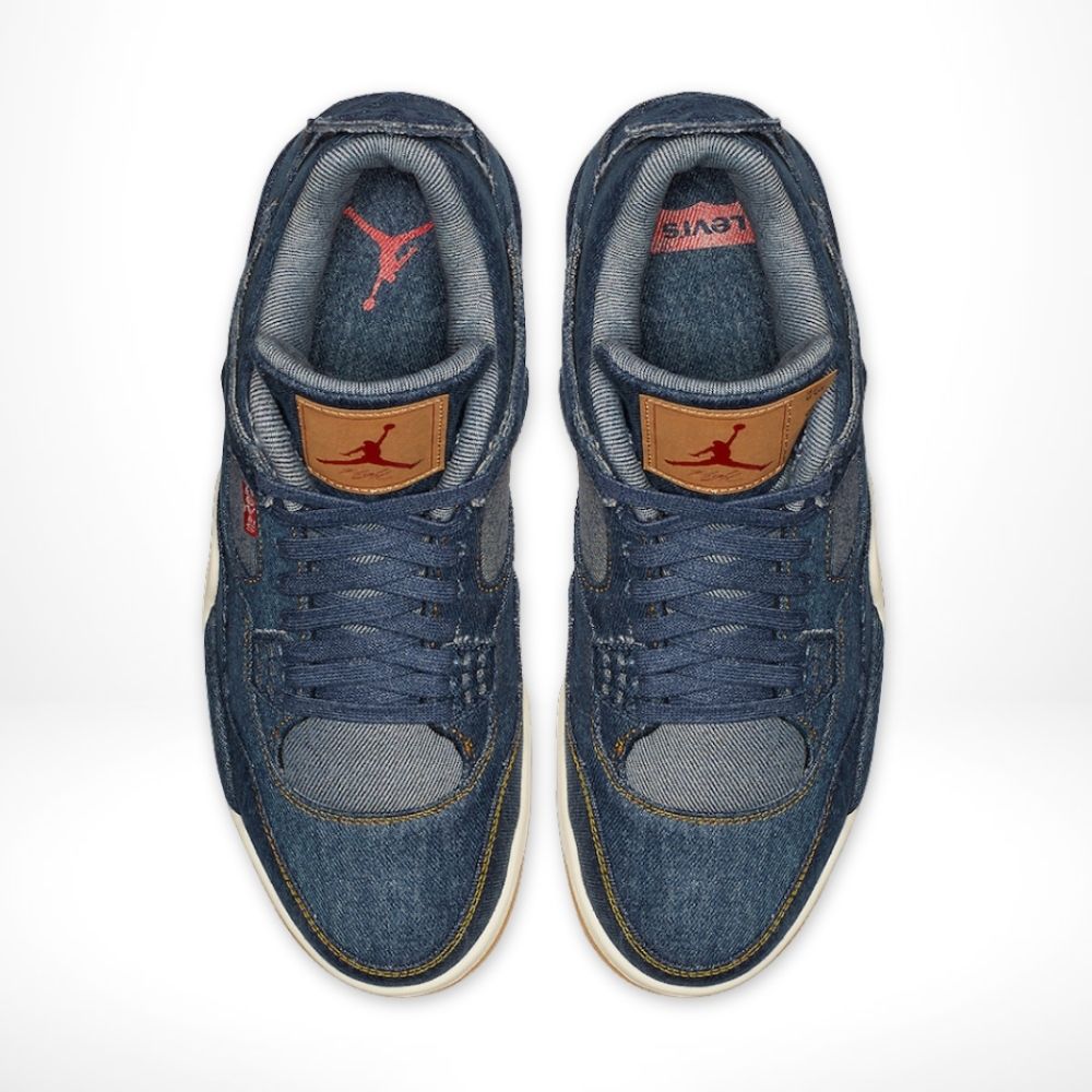 Top view of Air Jordan 4