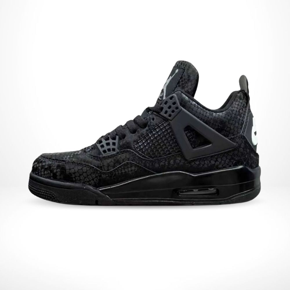 Medial side view of the Air Jordan 4