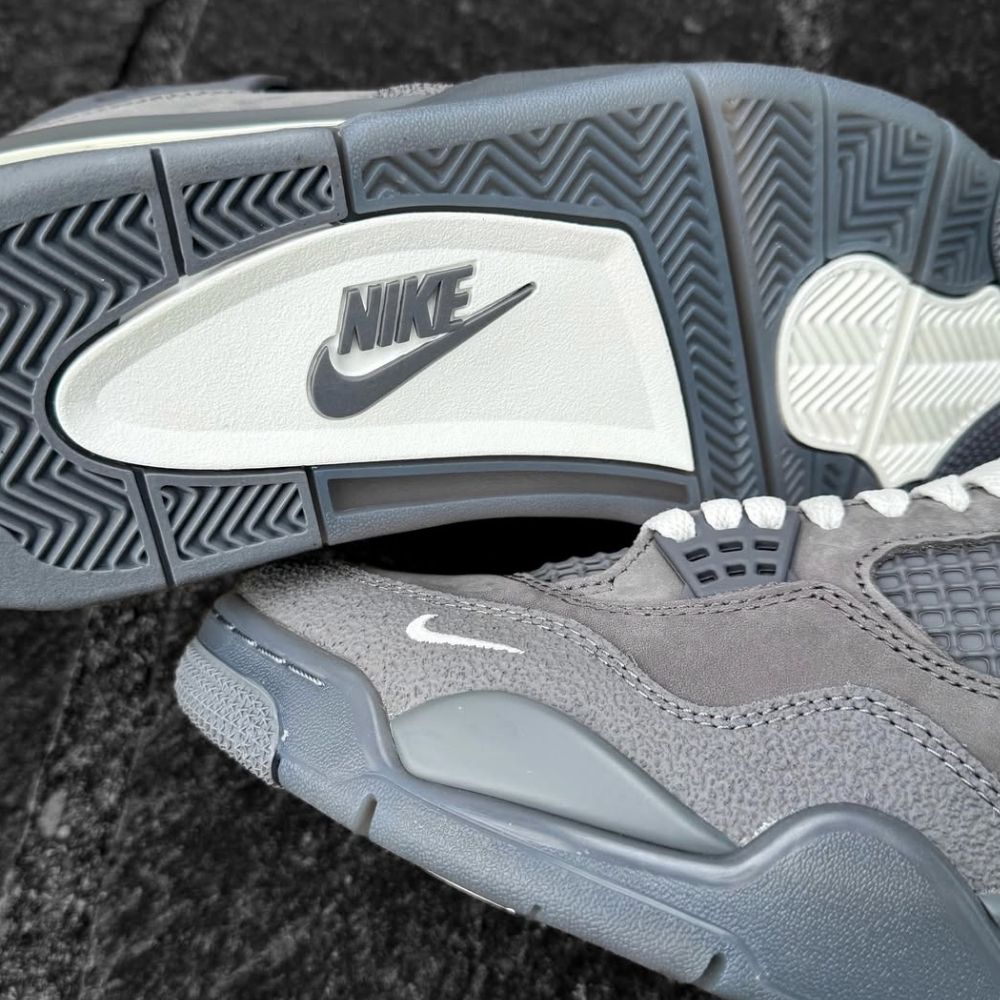 Bottom view of the Air Jordan 4