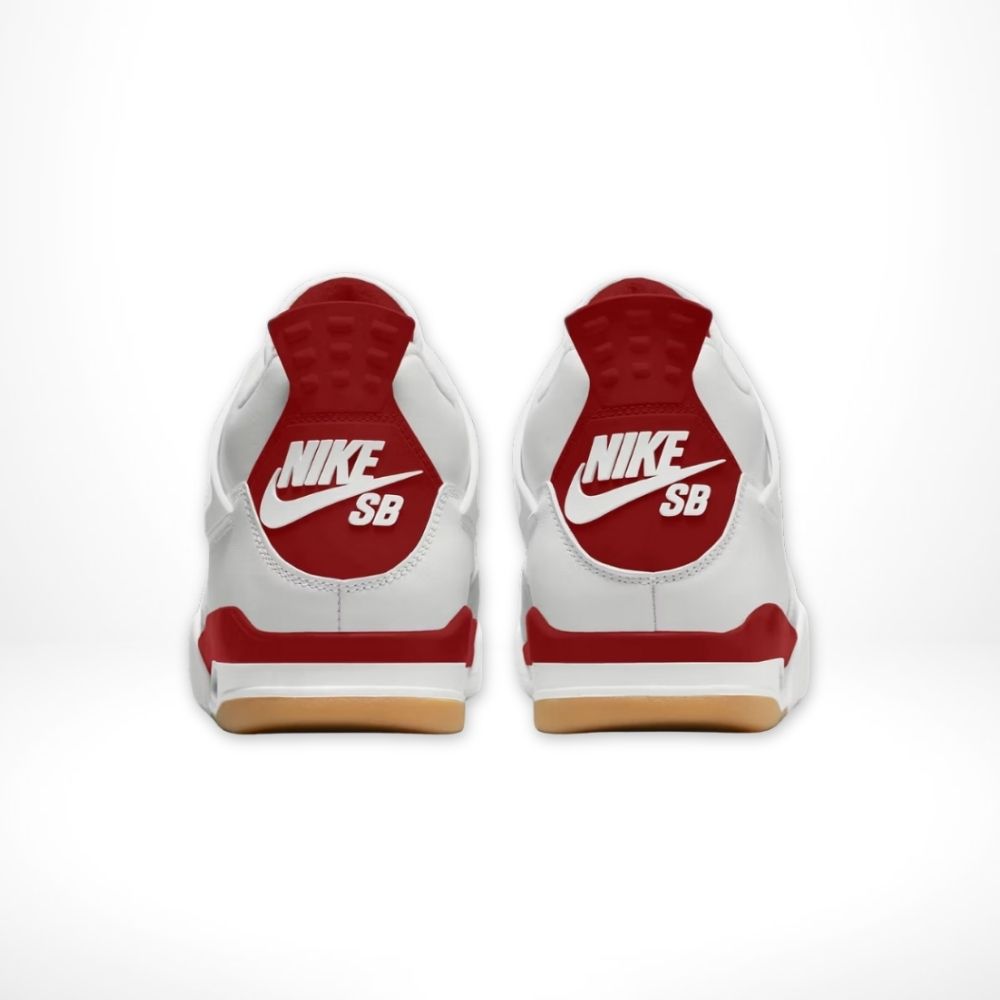 Rear view of Air Jordan 4