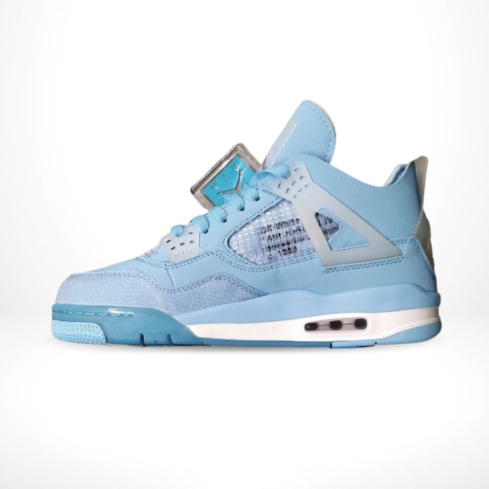 Medial side view of the Air Jordan 4