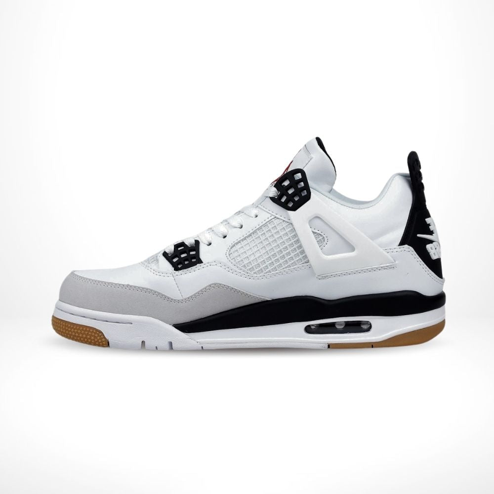 Medial side view of the Air Jordan 4