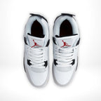 Top-down view of the Air Jordan 4
