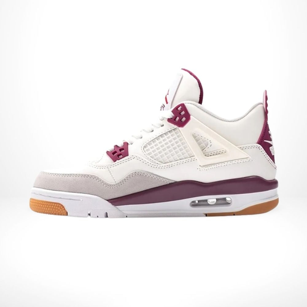 Side profile of Air Jordan 4