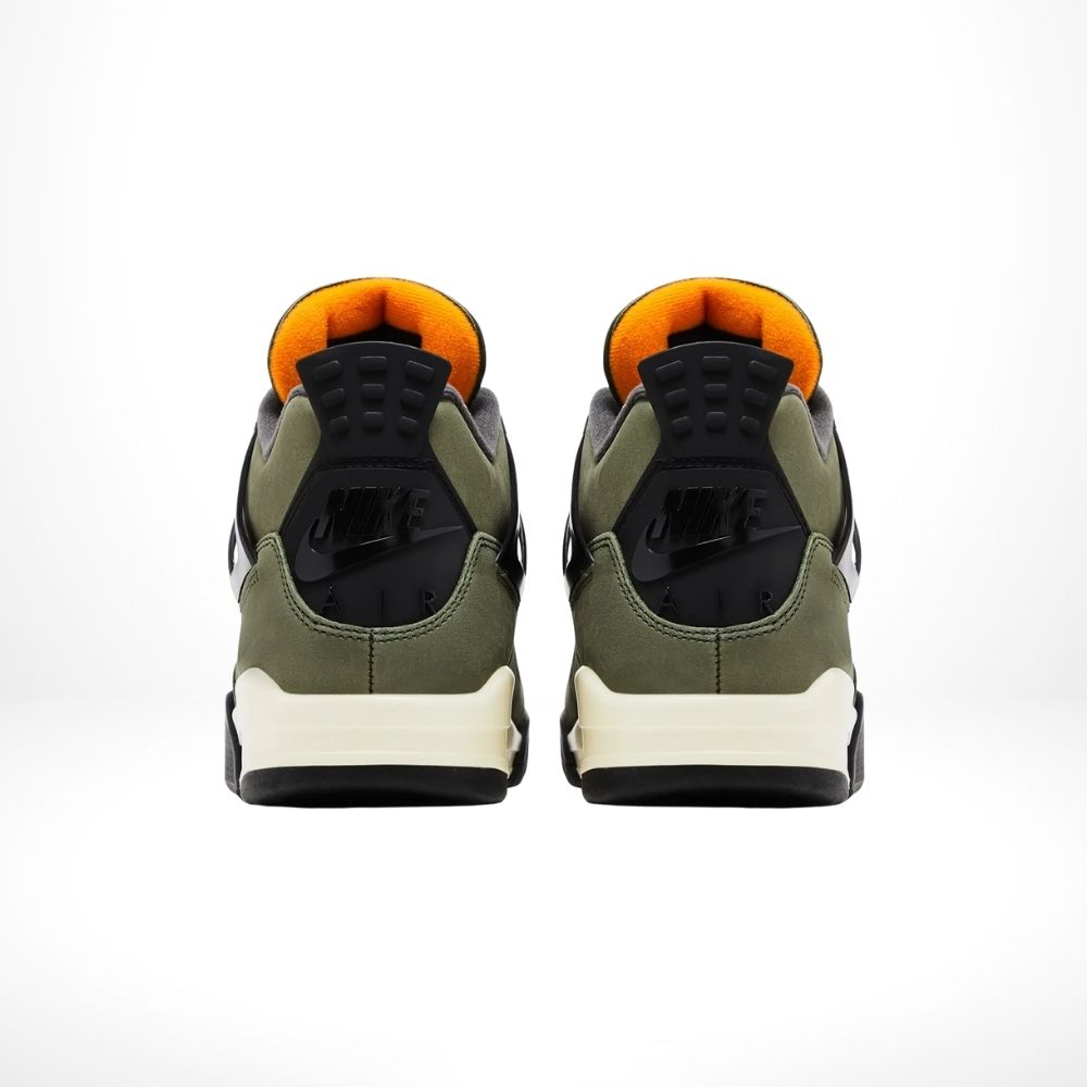 Rear view of the Air Jordan 4