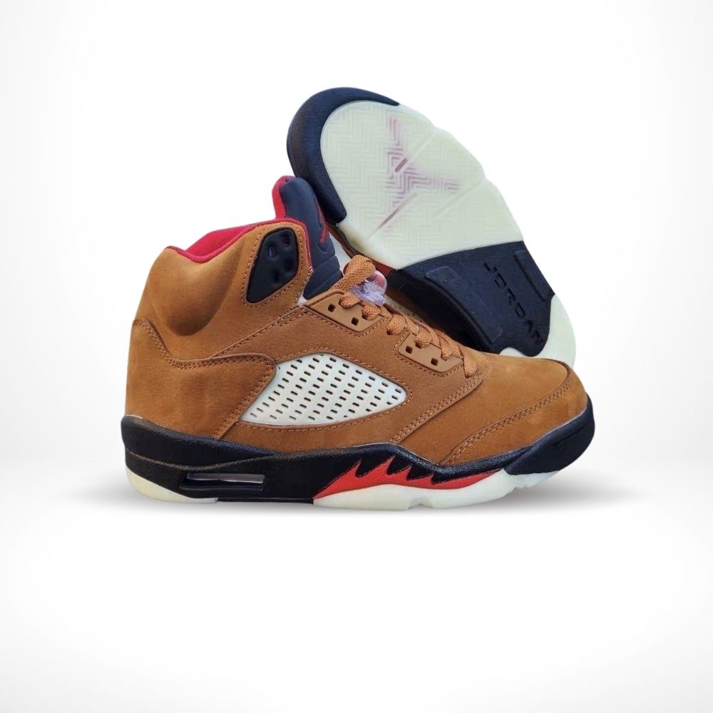 Bottom view of the Air Jordan 5