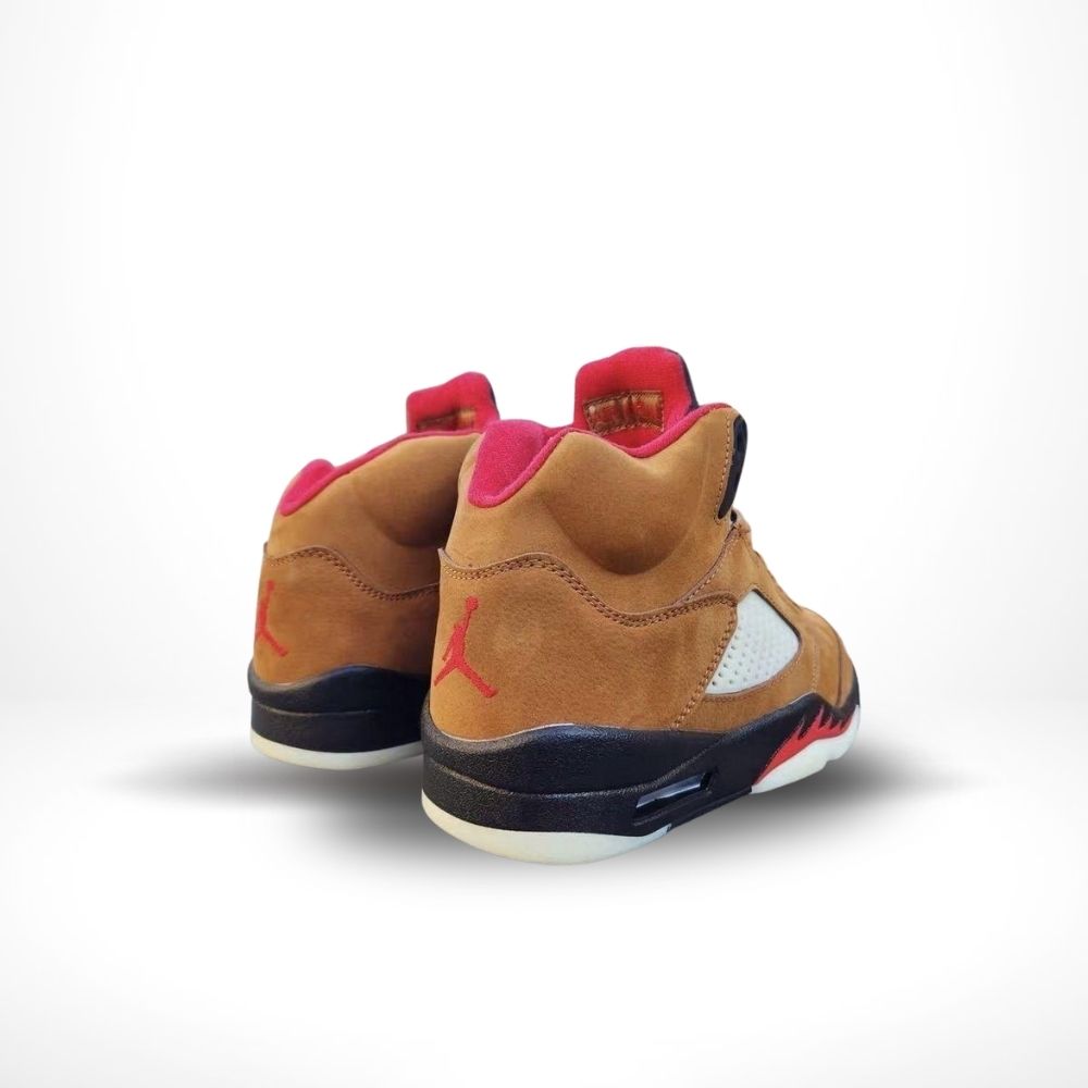Rear view of the Air Jordan 5
