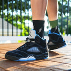Air Jordan 5 Retro Black University Blue