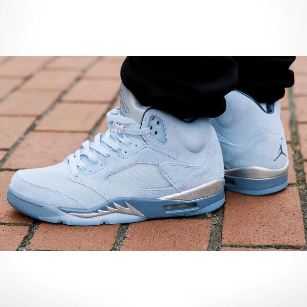 Real lifestyle image of Air Jordan 5