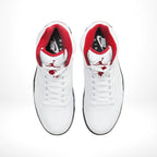 Top-down view of the Air Jordan 5