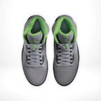 Top-down view of the Air Jordan 5