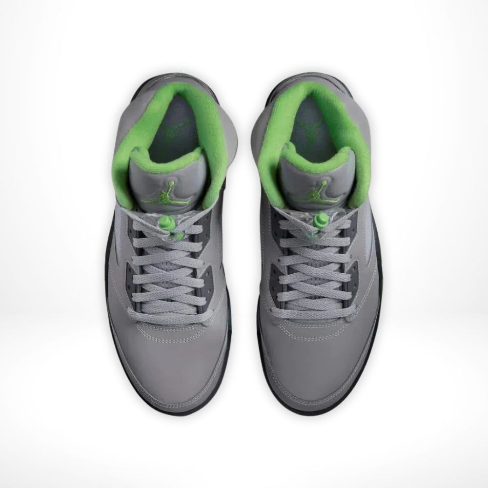 Top-down view of the Air Jordan 5