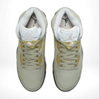 Top-down view of the Air Jordan 5