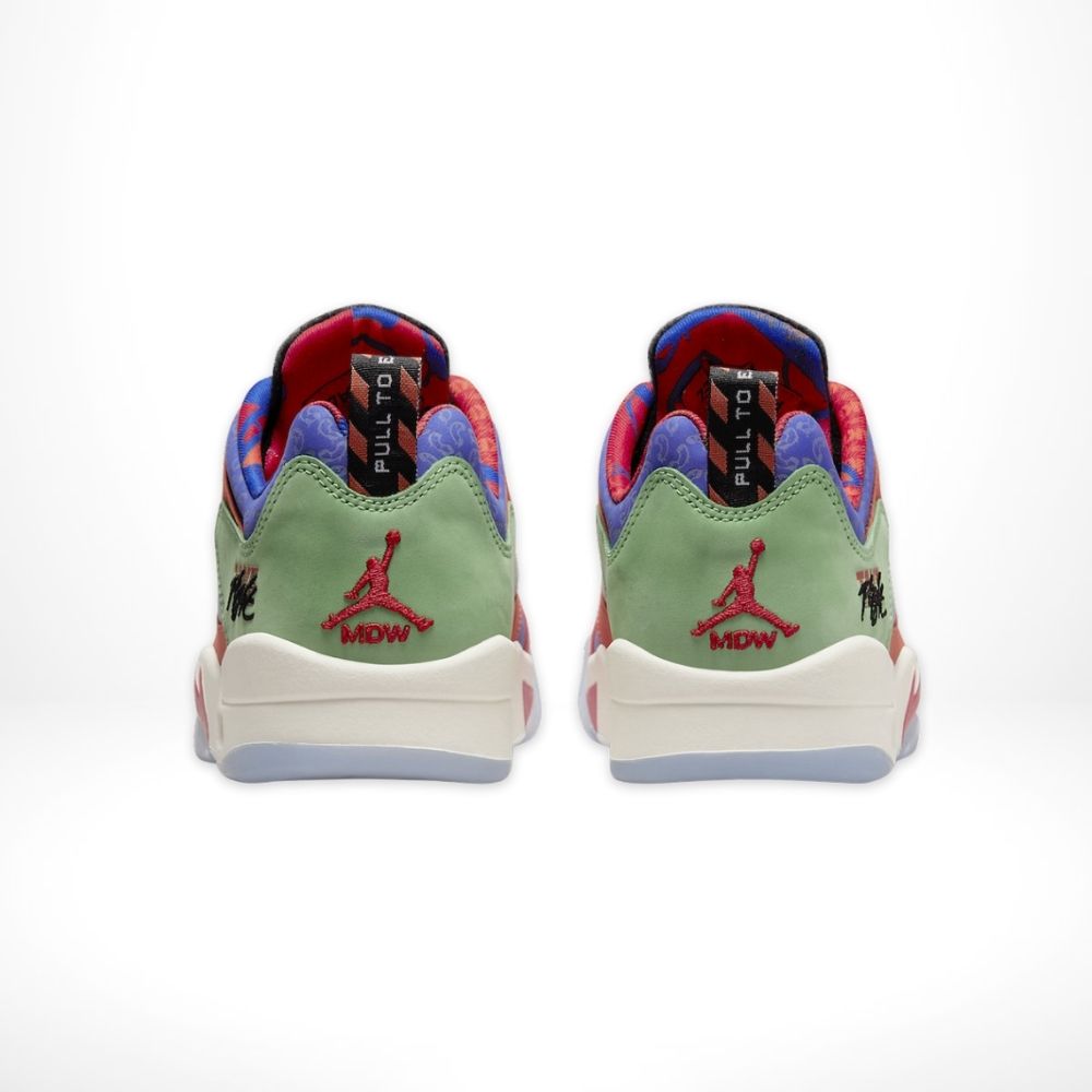 Rear view of Air Jordan 5