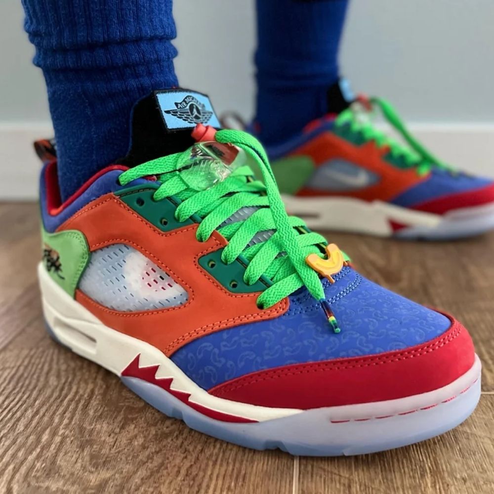 Real lifestyle image of Air Jordan 5