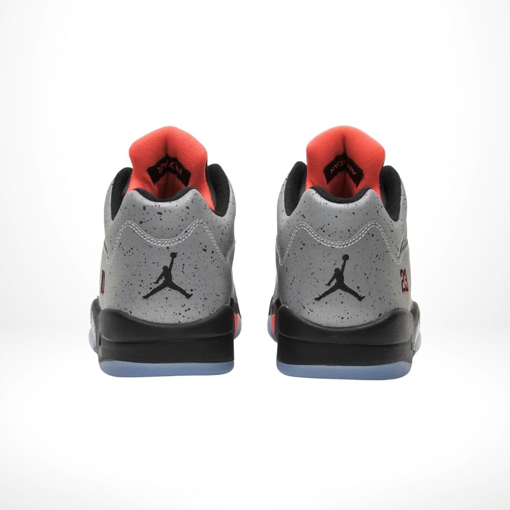 Rear view of the Air Jordan 5