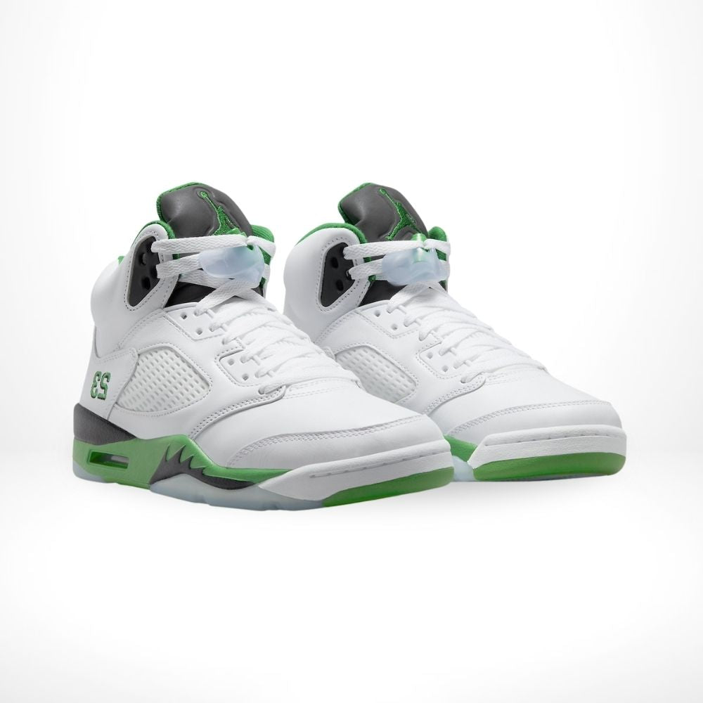 Angle view of Air Jordan 5