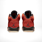 Rear view of the Air Jordan 5