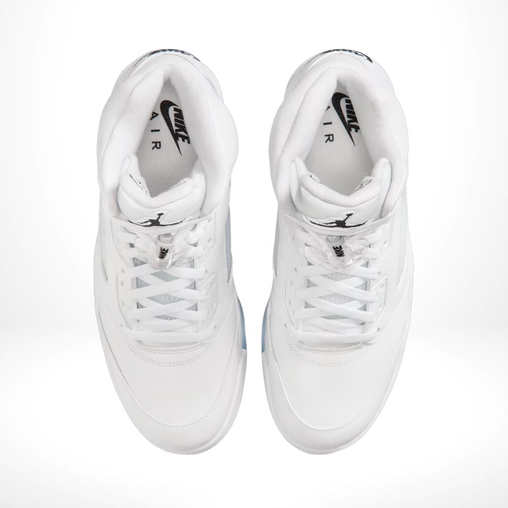 Top-down view of the Air Jordan 5