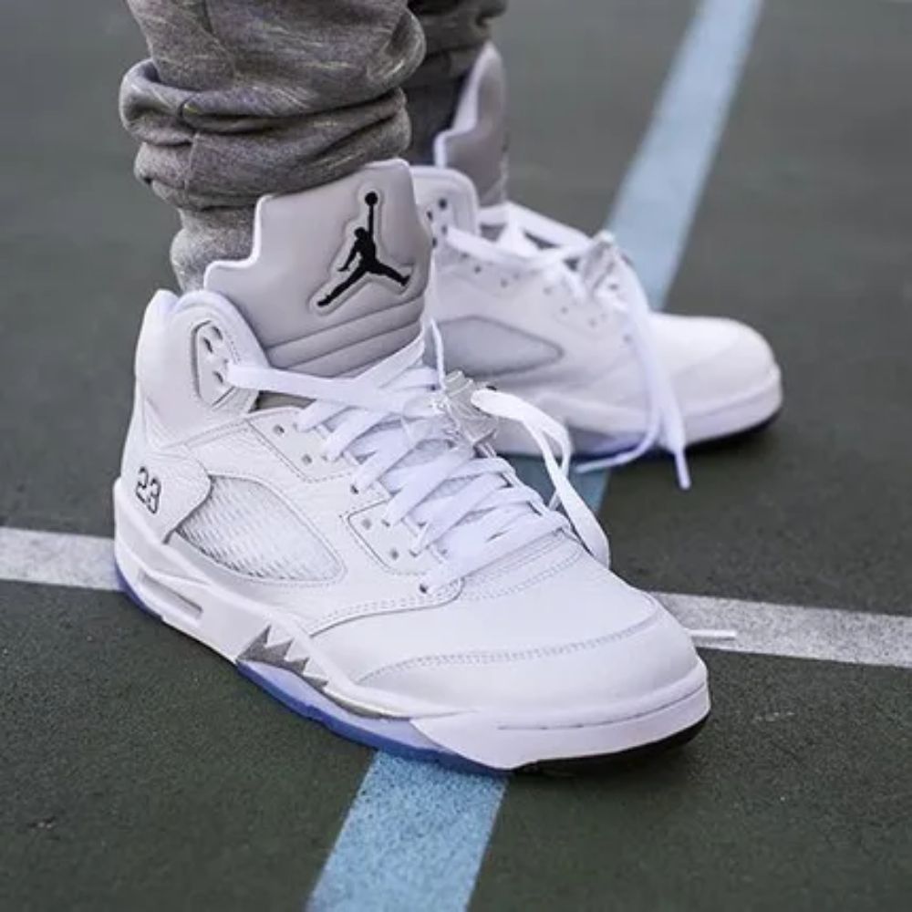 Top view of Air Jordan 5