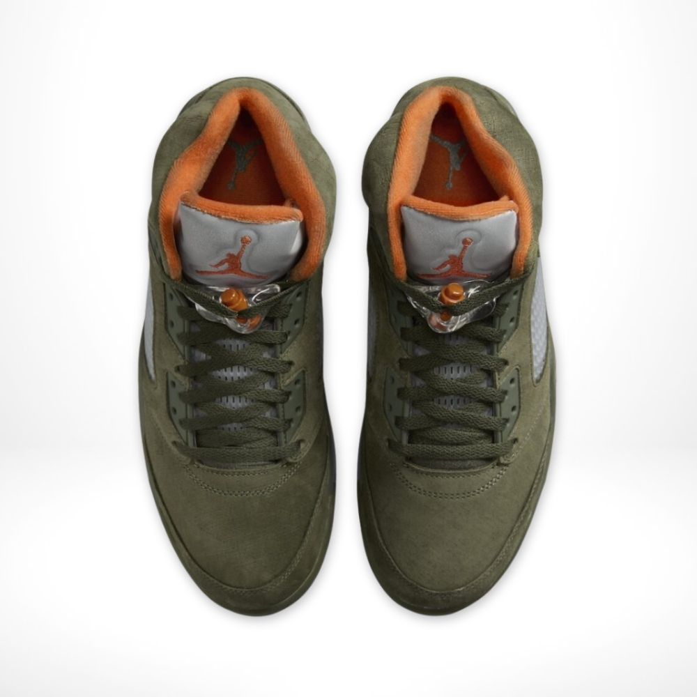 Top view of Air Jordan 5