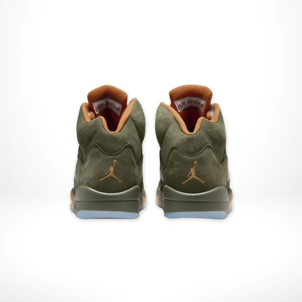 Rear view of Air Jordan 5