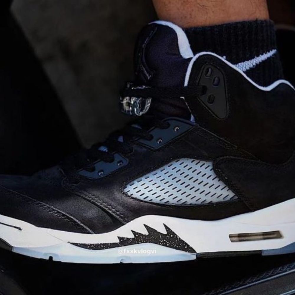 Real lifestyle image of Air Jordan 5