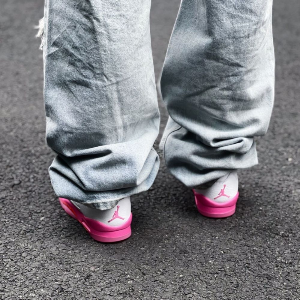 On-foot of the Air Jordan 5