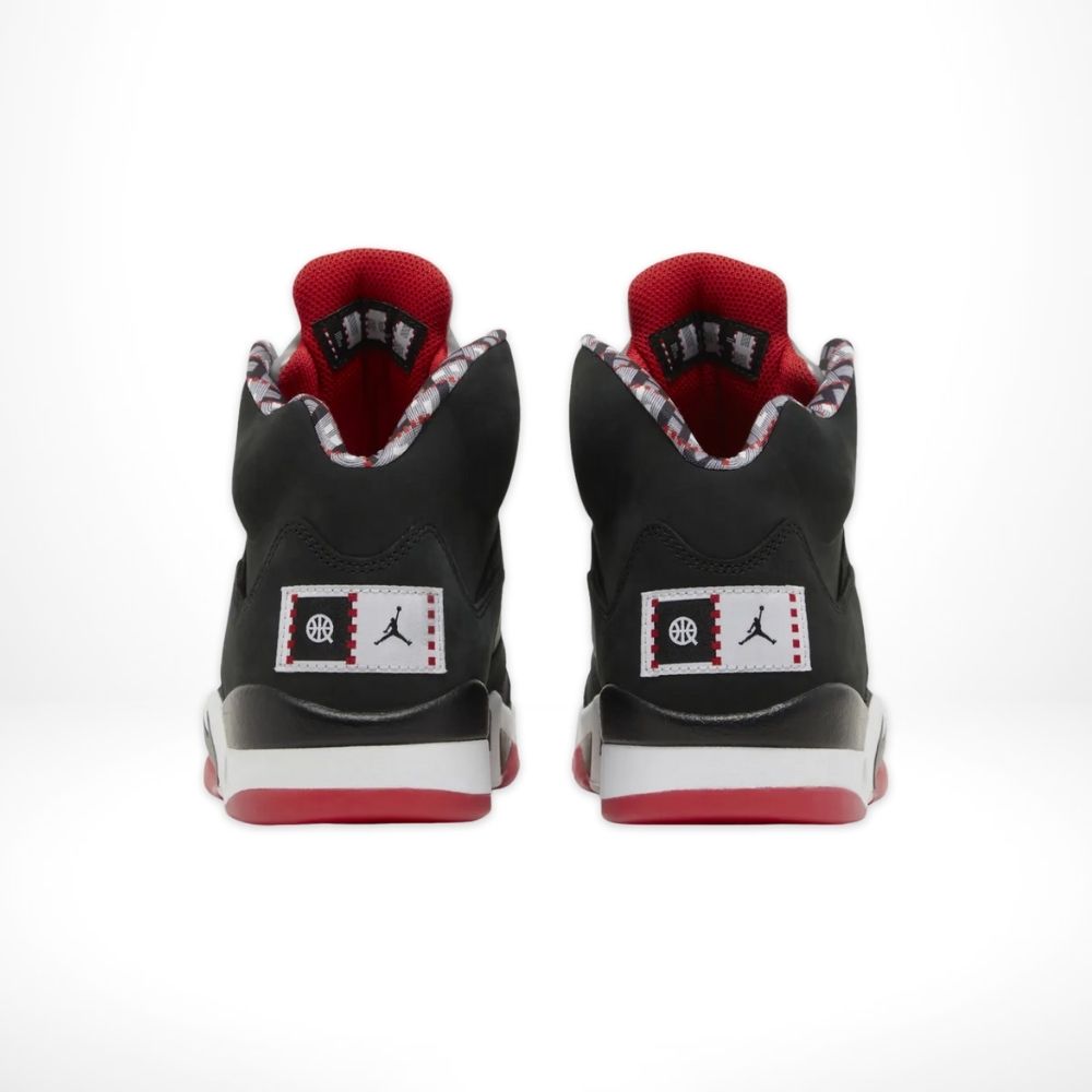 Rear view of Air Jordan 5