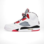 Medial side view of the Air Jordan 5